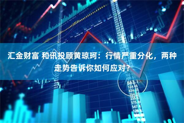 汇金财富 和讯投顾黄琼珂：行情严重分化，两种走势告诉你如何应对？